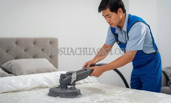 thợ giặt nệm tại bình thạnh
