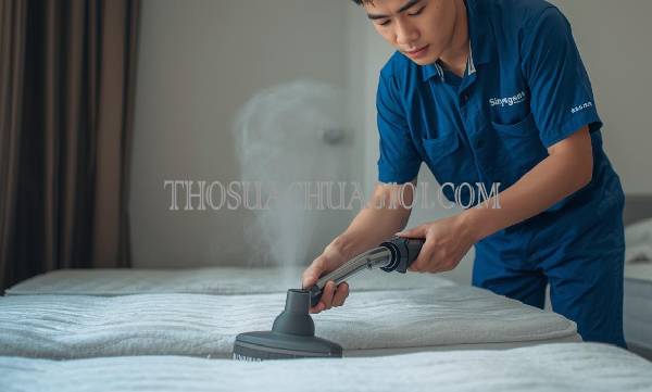 Thợ giặt nệm tại Thủ Đức chất lượng 25 phút có thợ