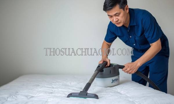 thợ giặt nệm tại quận 4