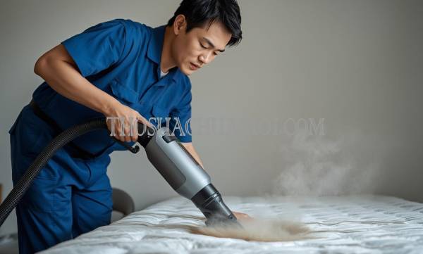 thợ giặt nệm tại quận 5 giá rẻ