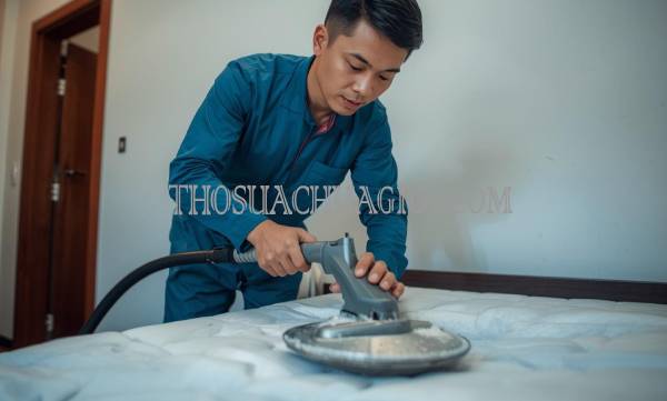 thợ giặt nệm tại quận 5 uy tín