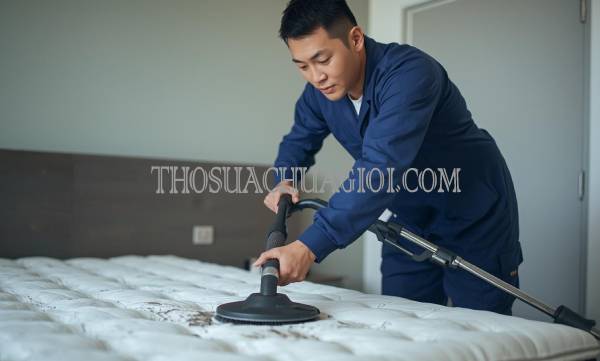 thợ giặt nệm tại quận 6 giá rẻ