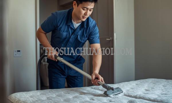 Thợ giặt nệm tại Quận 6 giá rẻ 20 phút có mặt