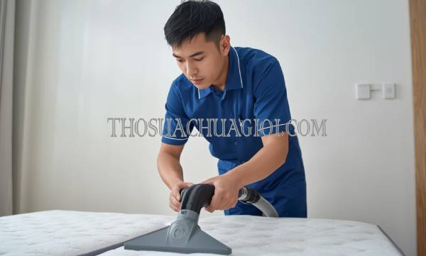 Thợ giặt nệm tại Quận 8 gọi 30 phút có mặt