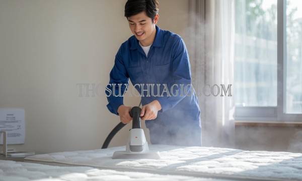 thợ giặt nệm tại quận 8