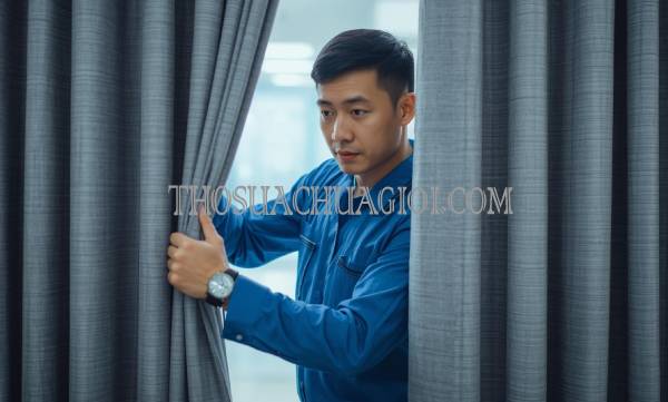 thợ giặt rèm cửa tại bình thạnh uy tín