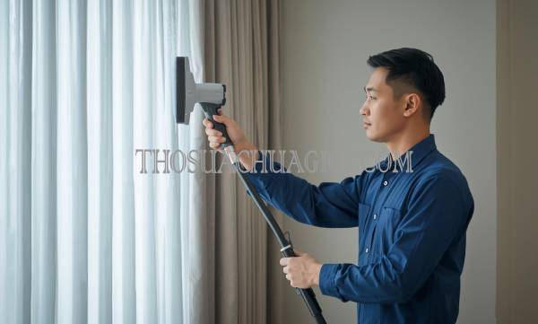 Thợ giặt rèm cửa tại Bình Thạnh uy tín 15 phút đến nơi