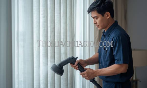 Thợ giặt rèm cửa tại Củ Chi chất lượng 25 phút có