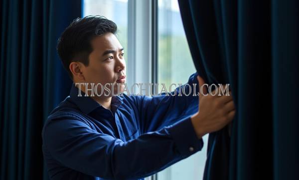 thợ giặt rèm cửa tại gò vấp giá rẻ