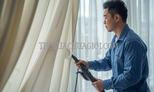 thợ giặt rèm cửa tại gò vấp