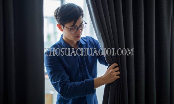 thợ giặt rèm cửa tại hóc môn
