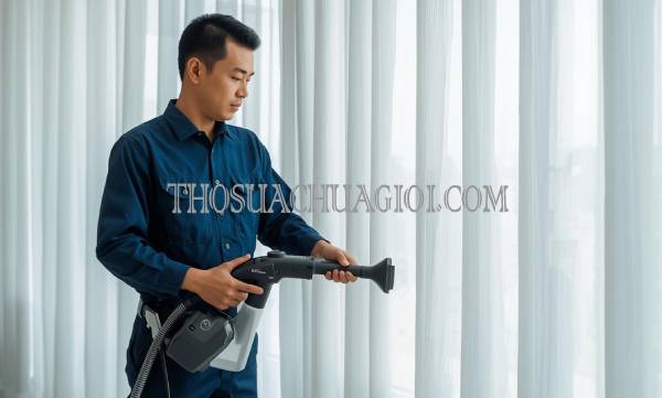 Thợ giặt rèm cửa tại Nhà Bè liên hệ 10 phút có