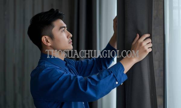 thợ giặt rèm cửa tại quận 10