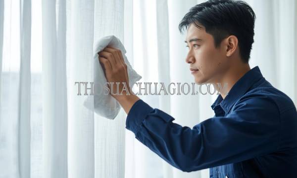 thợ giặt rèm cửa tại quận 3