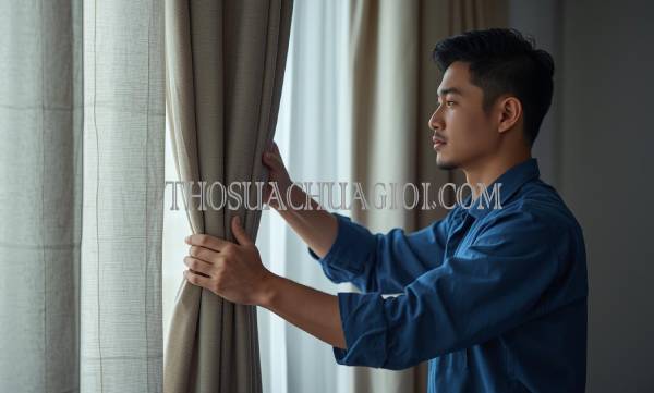 thợ giặt rèm cửa tại quận 4 giá rẻ