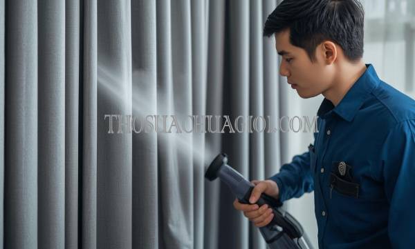 thợ giặt rèm cửa tại quận 6 uy tín