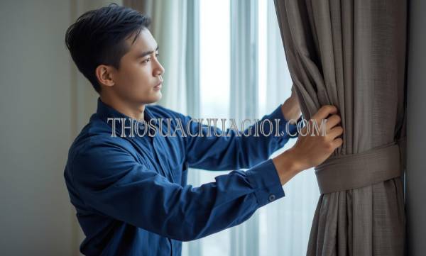 thợ giặt rèm cửa tại quận 7 uy tín
