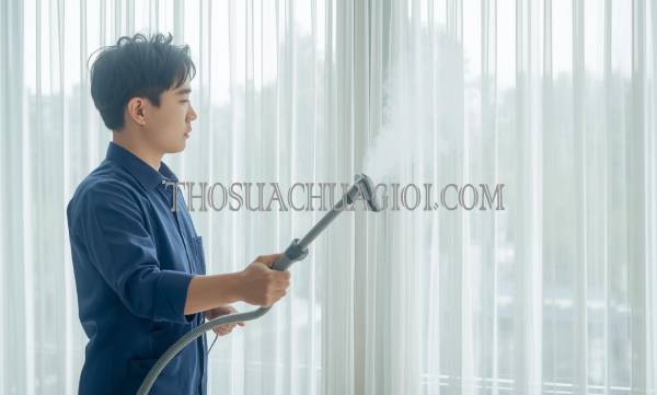 Thợ giặt rèm cửa tại Quận 7 uy tín 15 phút đến nơi