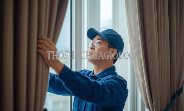 thợ giặt rèm cửa tại tân bình uy tín