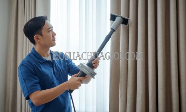 Thợ giặt rèm cửa tại Tân Phú giá rẻ 20 phút có mặt