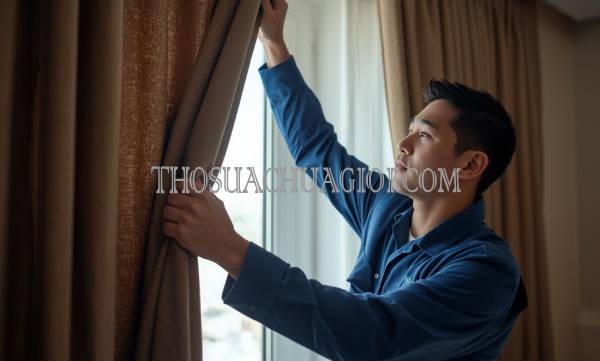 thợ giặt rèm cửa tại thủ đức uy tín