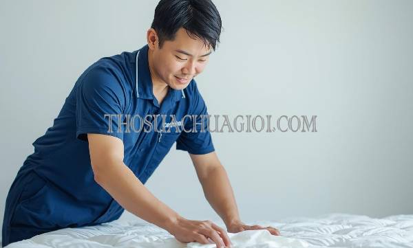 thợ giặt topper tại bình chánh giá rẻ