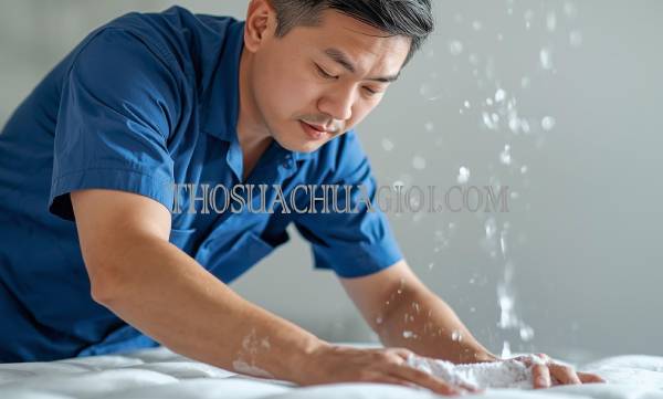 thợ giặt topper tại quận 4