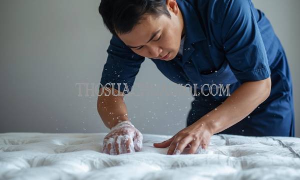thợ giặt topper tại tân phú giá rẻ