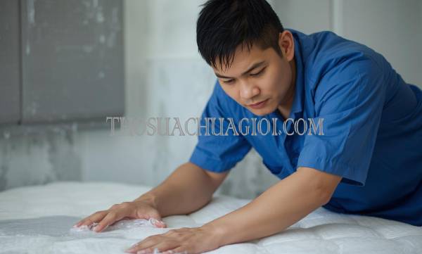 thợ giặt topper tại tân phú uy tín