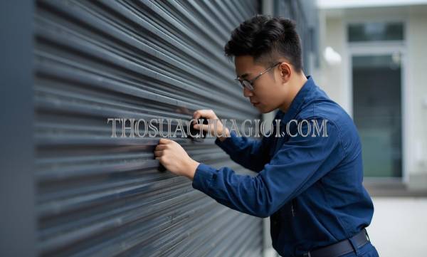 Thợ sửa cửa cuốn tại Quận 12 uy tín 15 phút đến nơi