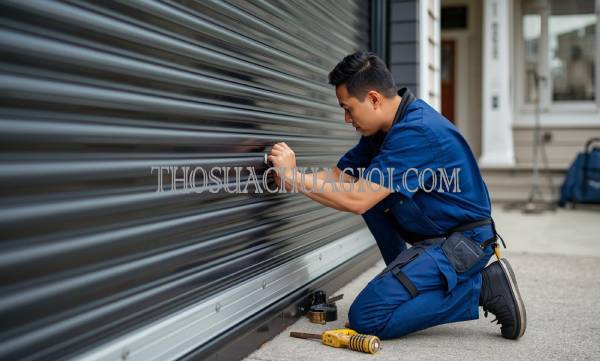 Thợ sửa cửa cuốn tại Quận 5 chất lượng 25 phút có