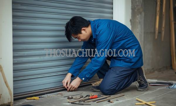 Thợ sửa cửa cuốn tại Quận 9 giá rẻ 20 phút có mặt
