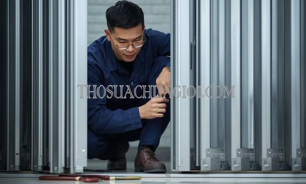 thợ sửa cửa kéo tại bình chánh uy tín