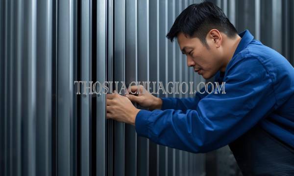 Thợ sửa cửa kéo tại Bình Chánh gọi 30 phút có mặt