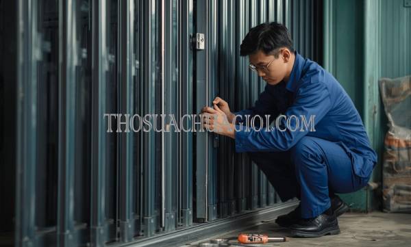Thợ sửa cửa kéo tại Bình Thạnh gọi 30 phút có mặt