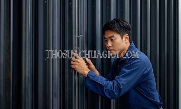 Thợ sửa cửa kéo tại Hóc Môn chất lượng 25 phút có