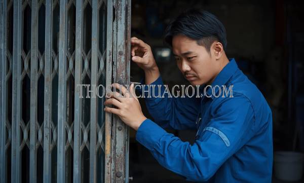 thợ sửa cửa kéo tại quận 10 giá rẻ