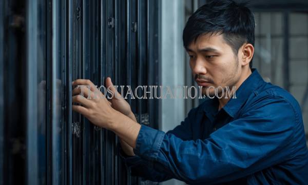 thợ sửa cửa kéo tại quận 12 uy tín