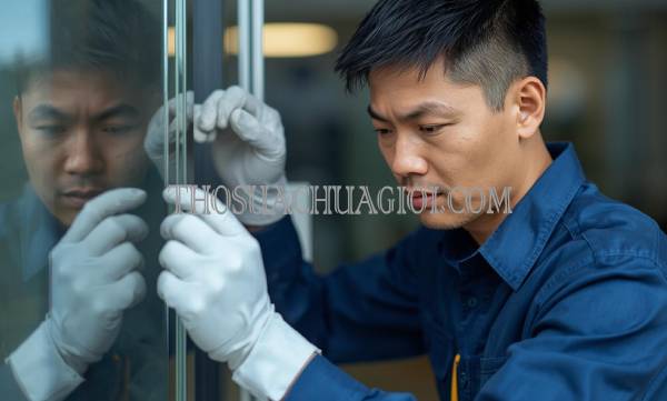 thợ sửa cửa kính tại bình tân giá rẻ