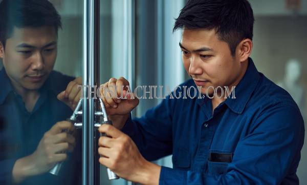 thợ sửa cửa kính tại bình tân uy tín