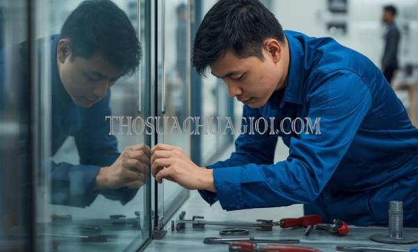 thợ sửa cửa kính tại hóc môn uy tín