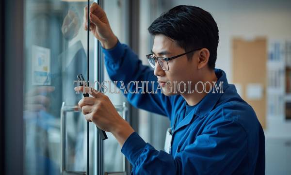 Thợ sửa cửa kính tại Hóc Môn uy tín 15 phút đến nơi