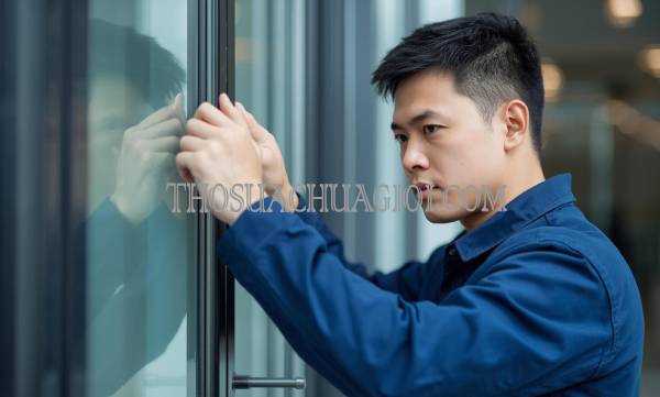 thợ sửa cửa kính tại phú nhuận giá rẻ