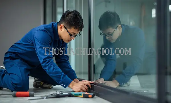 Thợ sửa cửa kính tại Quận 7