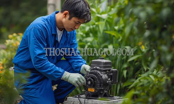 thợ sửa máy bơm nước tại bình đại giá rẻ