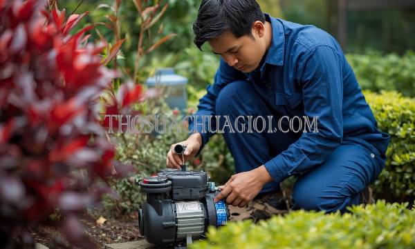 thợ sửa máy bơm nước tại bình đại uy tín