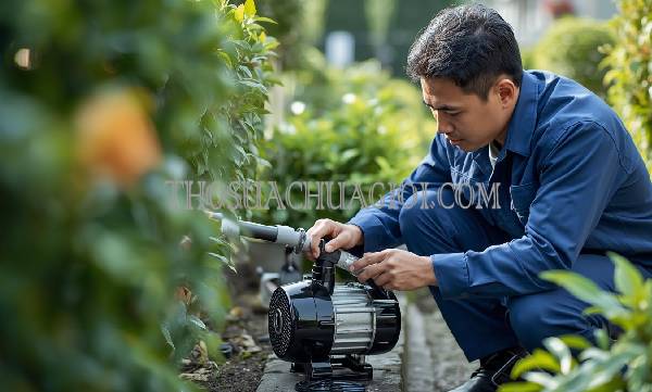 thợ sửa máy bơm nước tại bình đại
