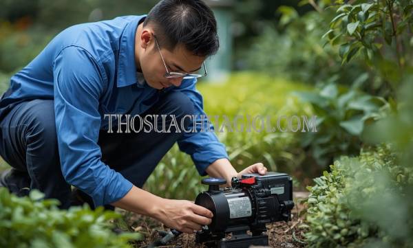 thợ sửa máy bơm nước tại bình nam