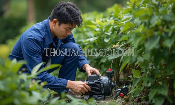 thợ sửa máy bơm nước tại hòa an giá rẻ