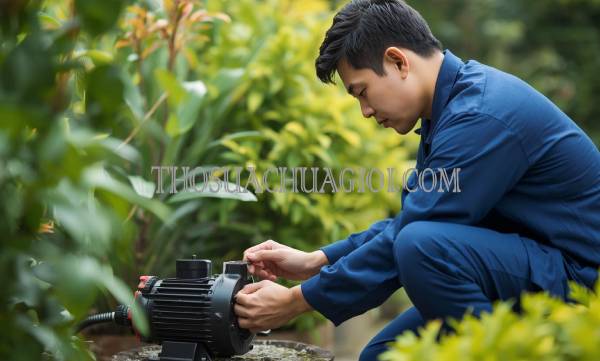 thợ sửa máy bơm nước tại hòa trị uy tín